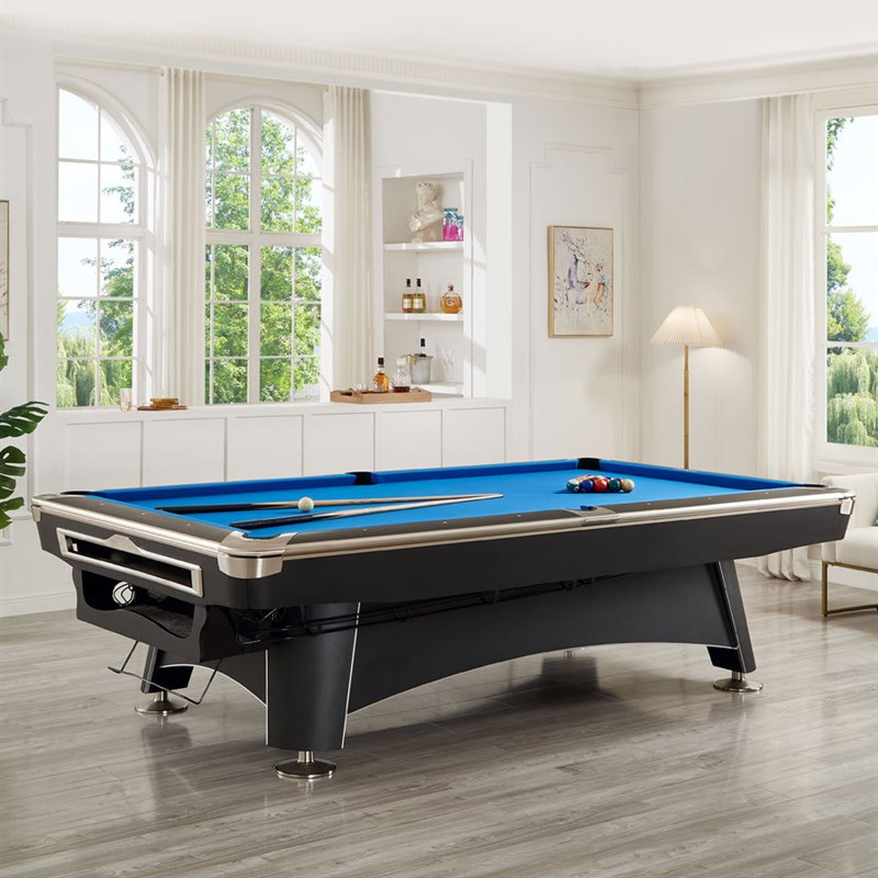 台球桌 标准型桌球台家用桌美式九球台花式9球桌自动回球台球案子