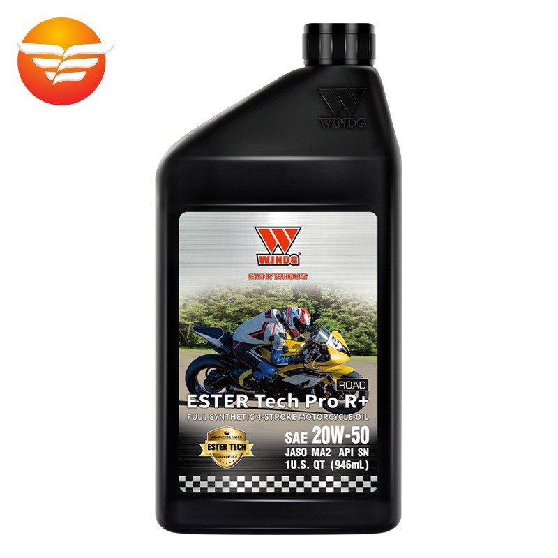 唯格 WINDG R+ 4T 20W50 SN MA2级 进口酯类全合成公路摩托车机油