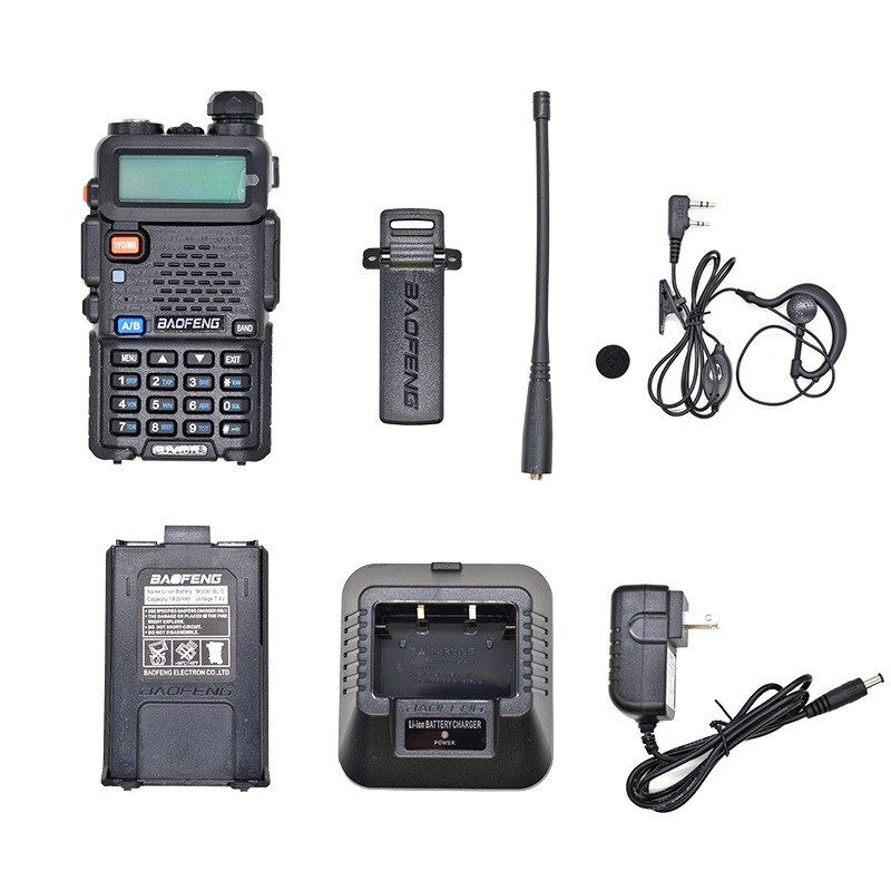 BAOFENG宝锋bf-uv5r无线对讲机户外工地大功率宝峰远距离