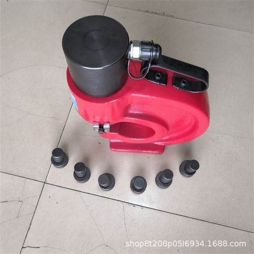 70铜排手动分离式开孔器液压冲孔机打孔角铁角钢槽钢ch-60冲孔器