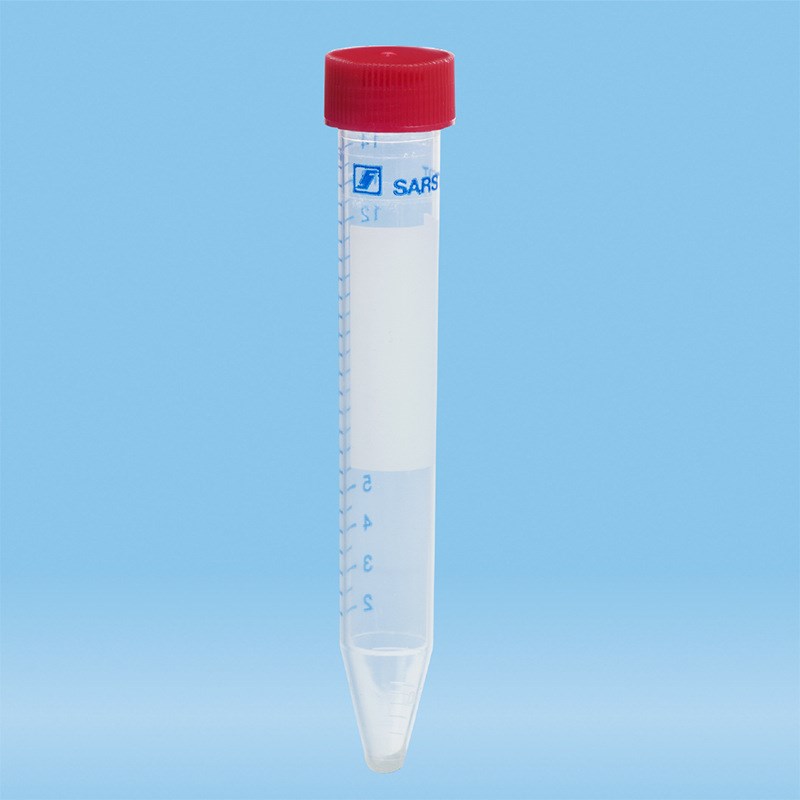 Sarstedt莎斯特塑料离心管15ml灭菌旋盖架装试管62.554.502进口