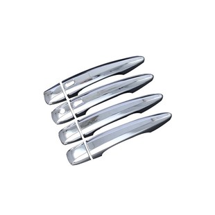 适用日产21奇骏拉手改装饰片 外拉手片全包门把手盖普通智能电镀H