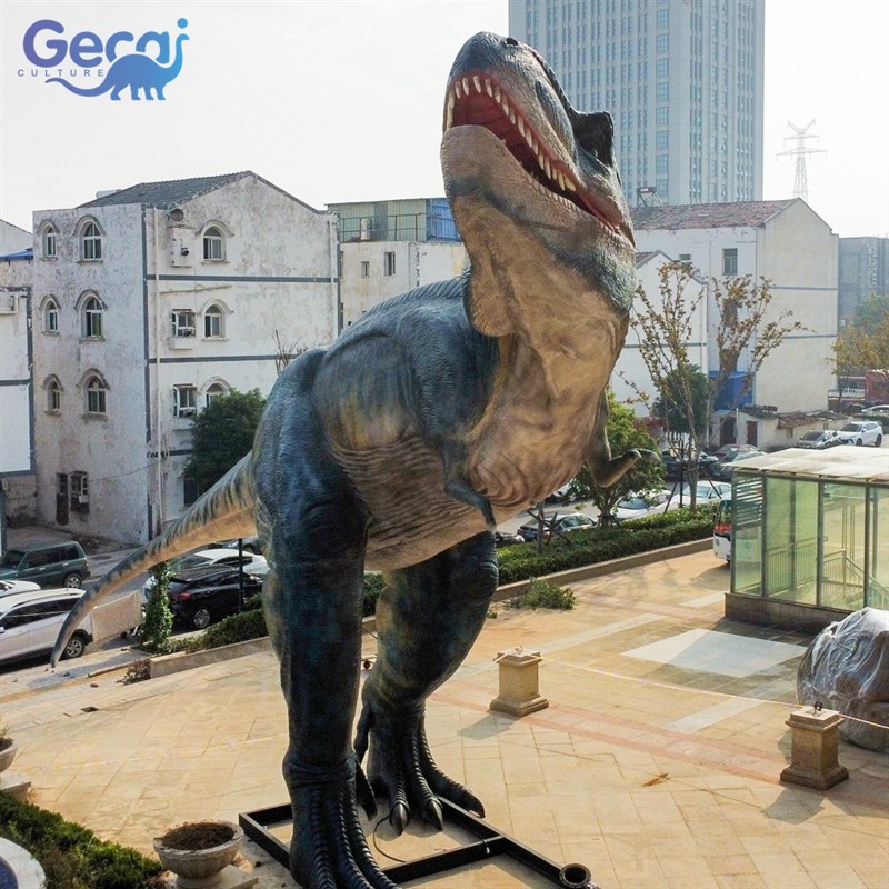 大型恐龙仿真模型主题乐园户外景区酒店展览电动霸王龙定制厂家