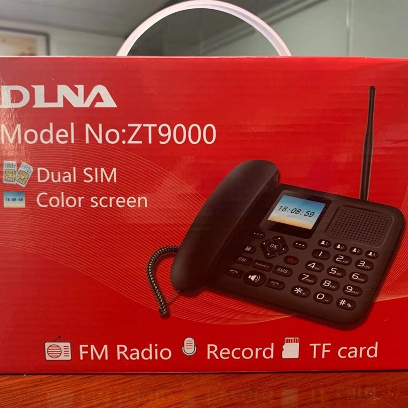 GSM无线固话/CDMA450MHz/GSM双卡无线座机/DLNA ZT9000
