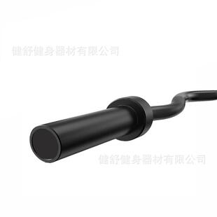 健身黑曲奥杆哑铃杆硬拉卧推杆健身器材家用举重杠铃杆哑铃杆奥杆