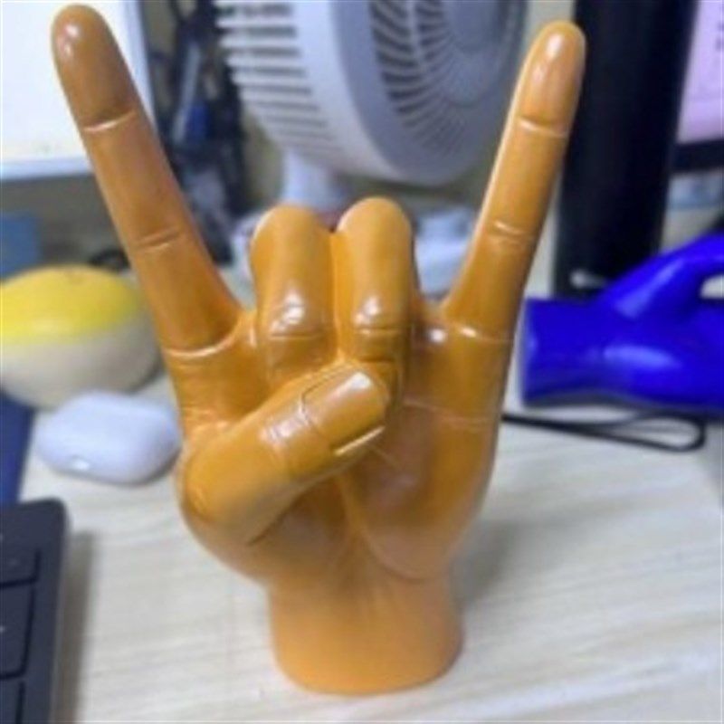 【定制】跨境爆品摇滚手势乐队树脂摆件家居客厅办公室桌面工艺品,特色手工艺,其他特色工艺品,淘宝优惠券,粉丝福利购,淘宝优惠卷