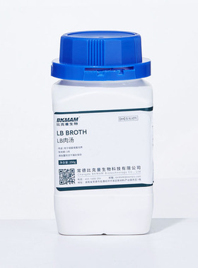 比克曼生物LB肉汤培养基250MgBR生化试剂培养