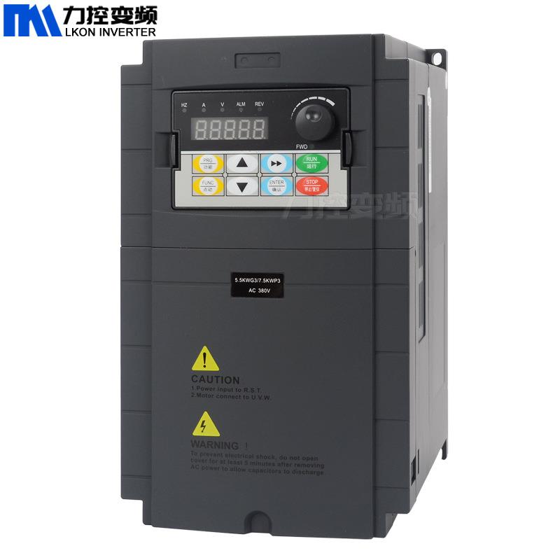 变频器4w220v单进三出三相380V电机调速器英文界面风机水泵通用