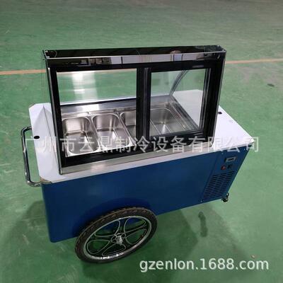 厂家供应 4盘 1户外冰激凌车10V i摆ce ream caICEWINTOrtc 冰淇