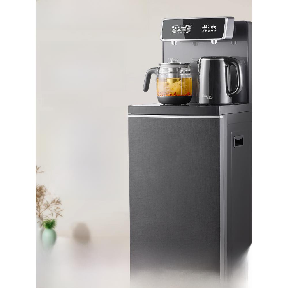 安博尔茶吧机家用2025新款智能全自动高端客厅一体下置水桶饮水机