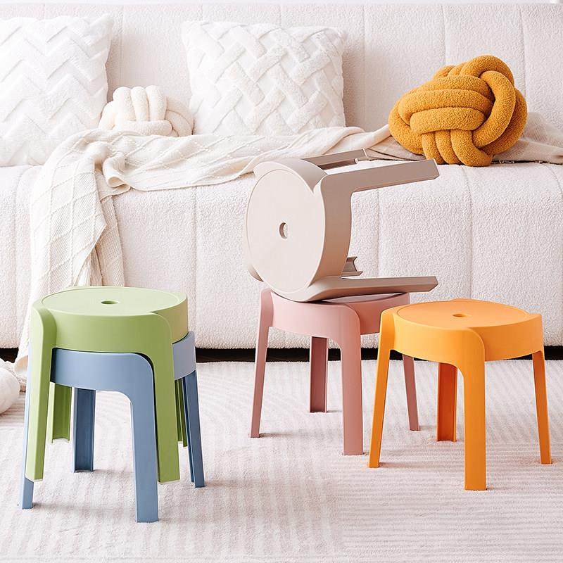 塑料小凳子儿童小板凳可叠放圆凳小餐桌凳子可浴室用久坐着舒服小,住宅家具,其它凳子,淘宝优惠券,粉丝福利购,淘宝优惠卷