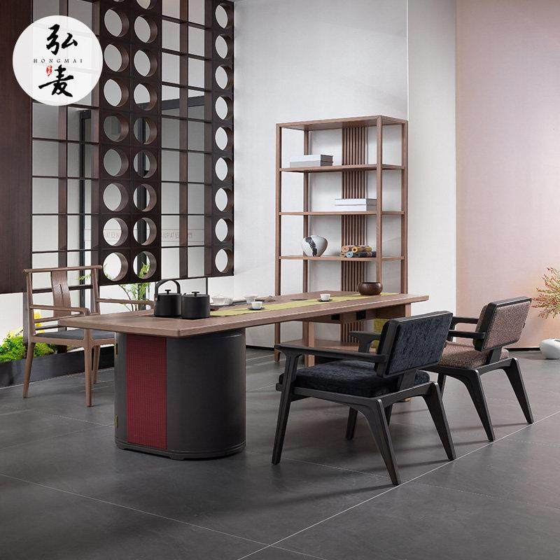 茶桌椅组合实木新中式白蜡木办公室湿泡茶桌禅意现代简约茶台茶桌,住宅家具,家用茶台/茶桌,淘宝优惠券,粉丝福利购,淘宝优惠卷