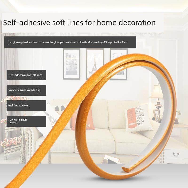 欧式pvc半圆艺术美边线吊顶造型背景墙镜子墙纸包边封边条软线条,基础建材,相框线条,淘宝优惠券,粉丝福利购,淘宝优惠卷