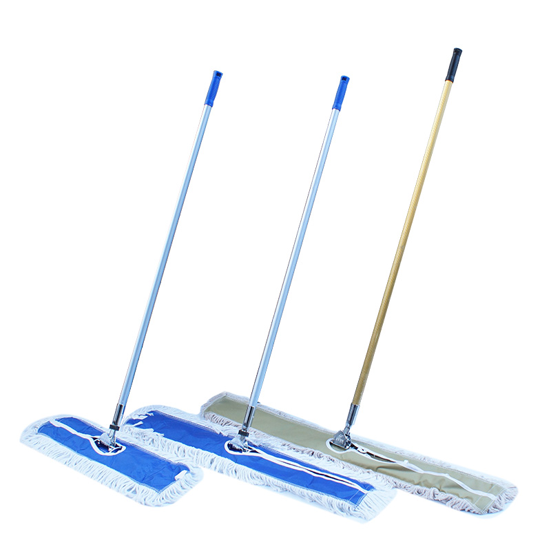 白云平板拖把家用擦木地板瓷砖地拖墩布拖布静电除尘打蜡棉线尘推