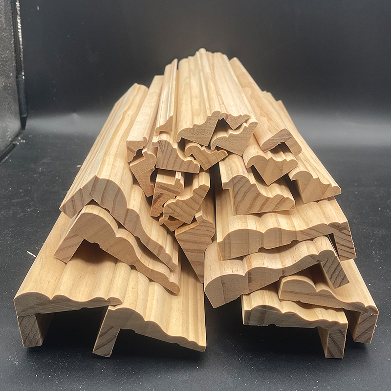 定制欧式实木线条单扣线双扣线装饰背景墙装饰护墙板墙裙收口压边