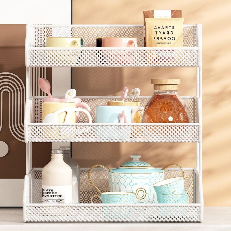 桌面茶具置物架家用桌面杯子厨房餐桌储物架茶杯架多层水杯收纳架,家庭/个人清洁工具,脸盆架,淘宝优惠券,粉丝福利购,淘宝优惠卷