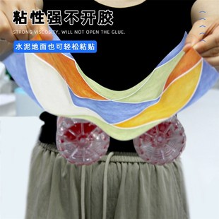 卫生间地板贴自粘浴室防水地垫水泥地面翻新改造地板砖防滑地板革