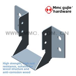 梁托连接件 U型挂件 木屋配件 木结构别墅金属配件 JUS-70A 固捷