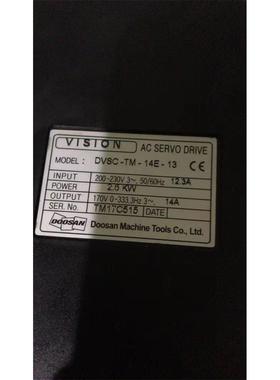 斗山伺服驱动器 300419-00035B DVSC-TM-14E-01