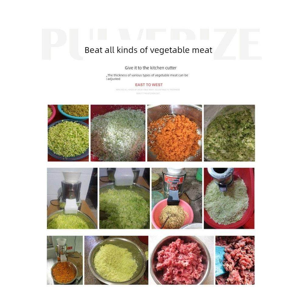 切菜机电动商用家用刹菜机碎菜机菜馅机打馅机打菜自动绞肉绞菜机