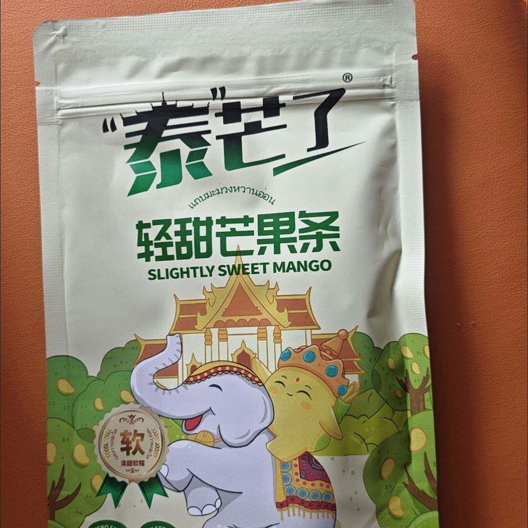 泰芒瞭芒果干芒果长条70g果脯东南亚芒果0脂办公室解馋追剧小零食