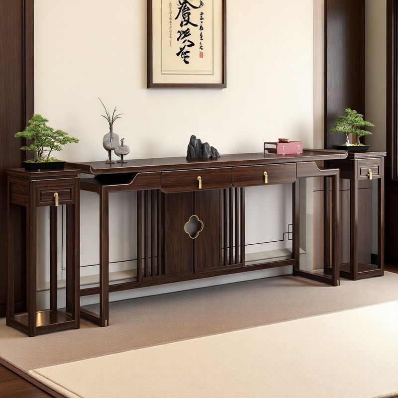 新中式中堂六件套堂屋供