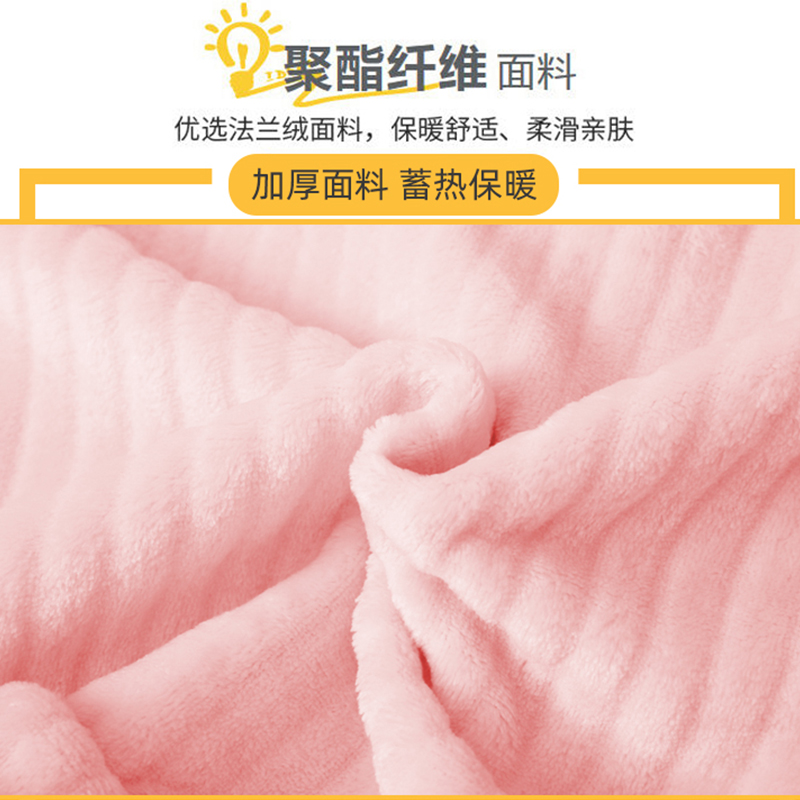 女童睡衣春秋冬季儿童法兰绒加厚珊瑚绒中大童可爱女孩家居服公主