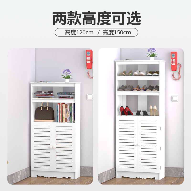 地暖分水器遮挡柜简约多功能水管遮蔽柜装饰箱免打孔暖气片遮挡罩