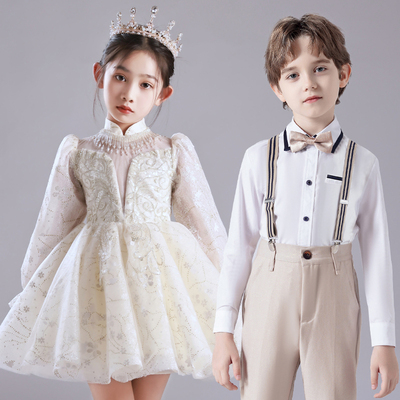六一儿童大合唱演出服幼儿园舞蹈表演服装中小学生诗歌朗诵合唱服