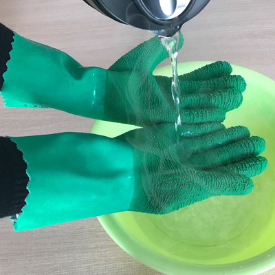 耐高温防水烫手套蒸汽防烫油炸防溅隔热手套家用洗碗五指灵活