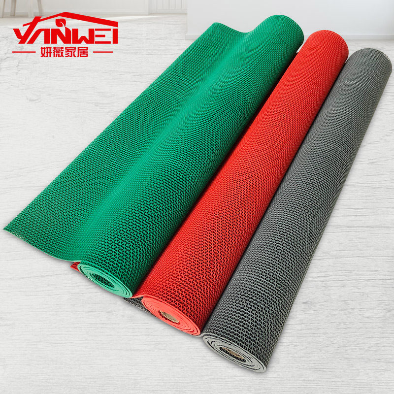 防滑垫镂空隔水地垫PVC塑料地毯淋浴室卫生间厨房游泳池网格垫子