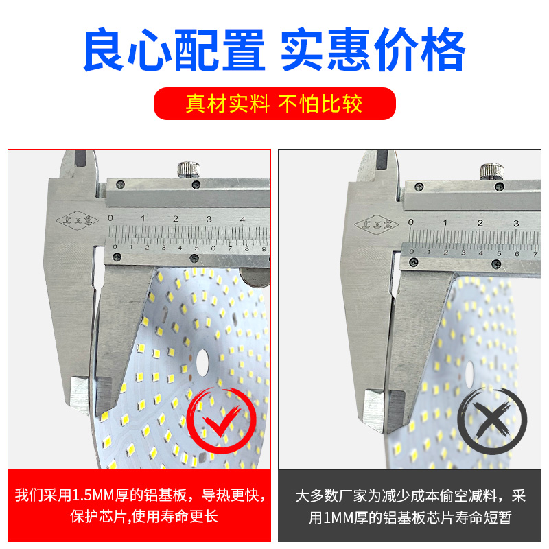 工矿灯led大功率灯罩超亮仓库室内工厂照明鳍片100w车间厂房吊灯