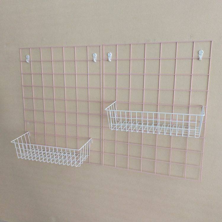 网格照片墙挂篮小挂篮网片篮子方架展示架上挂篮托盘置物,家居饰品,照片墙,淘宝优惠券,粉丝福利购,淘宝优惠卷