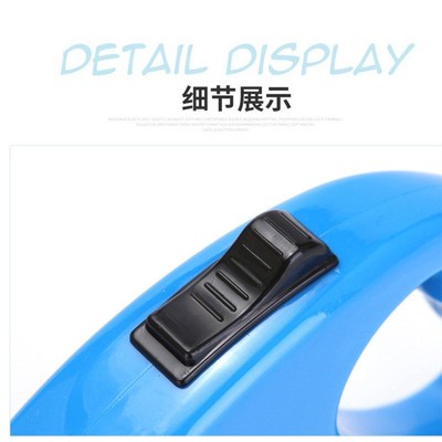萨摩耶专用牵引绳自动伸缩遛狗绳狗链子狗狗中型小型犬宠物用品