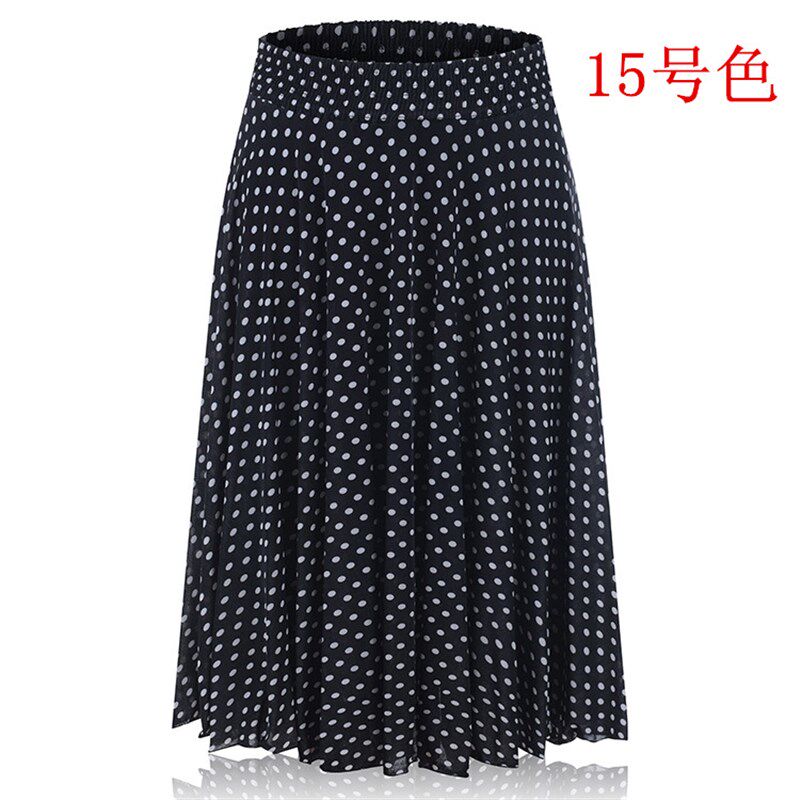 中老年女装夏短裙妈妈装松紧中高腰广场舞服装半身裙大码跳舞裙子,女装/女士精品,半身裙,淘宝优惠券,粉丝福利购,淘宝优惠卷