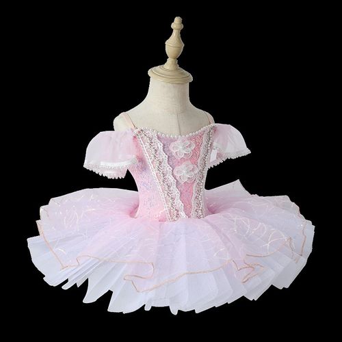 新款儿童芭蕾舞裙演出服亮片蓬蓬裙女童连衣裙舞蹈服表演舞台服装