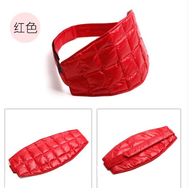 2022秋冬羽绒护腰 防寒保暖中老年护腰椎垫暖宫暖胃肚男女护腰带