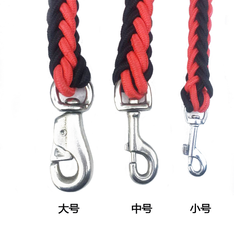 狗链狗绳狗狗牵引绳中型犬大型犬金毛拉布拉多德牧大狗遛狗用品