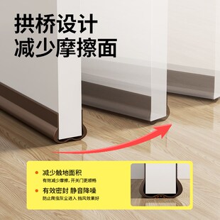 门缝门底挡板密封条房间门下挡风门贴缝隙挡条防风隔音神器防蟑螂