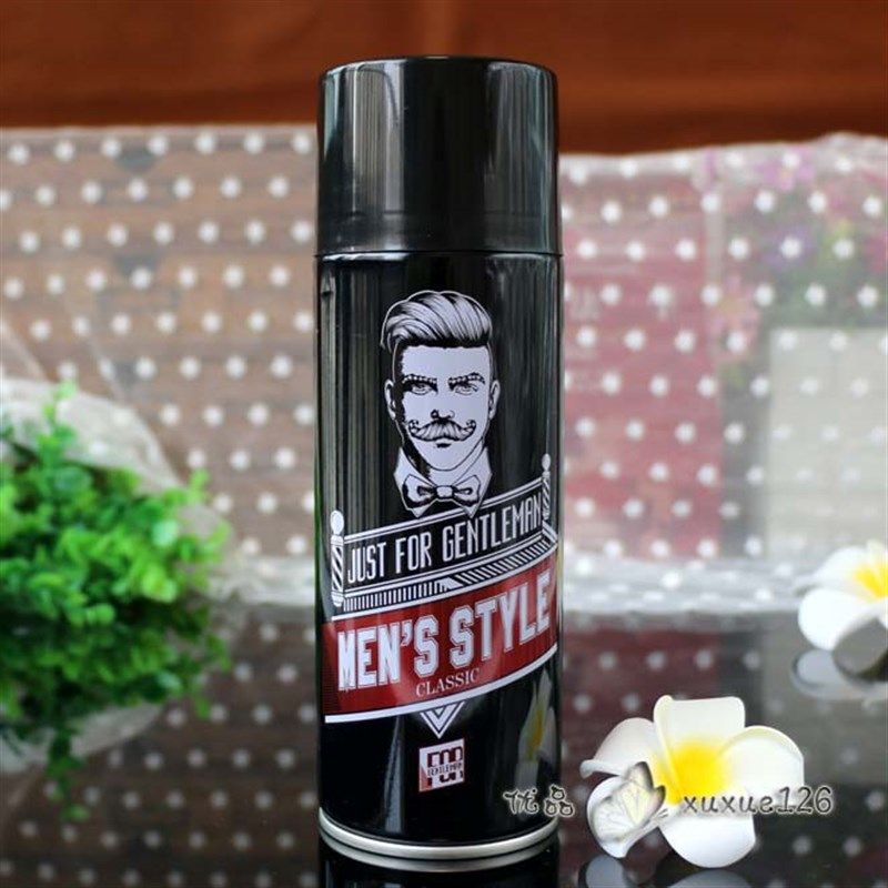 买1送1 STYLIST造型师英伦塑型绅士风范喷雾干胶发胶定型清香啫喱