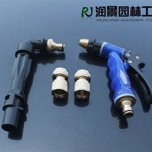 园林6分取水杆 快速取水器 浇花洗车水枪水管套装 草坪地插杆套装