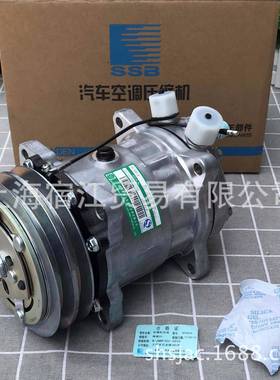 华域三电SE508SE5H14-101419汽车空调冷藏车工程车制冷压缩机