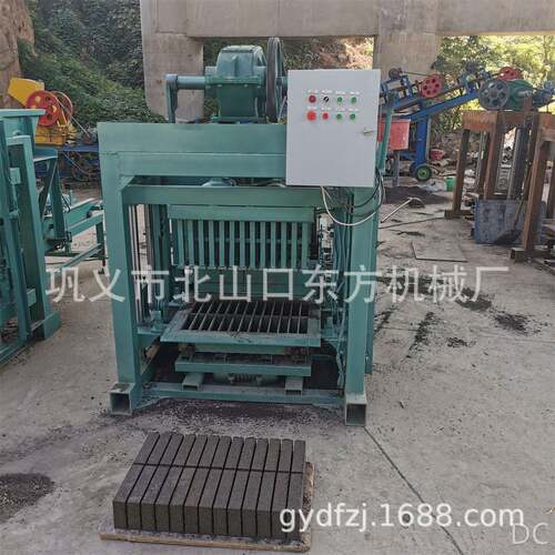 4-40半自动水泥免烧砖机26块标砖实心压砖机制砖机厂家直供
