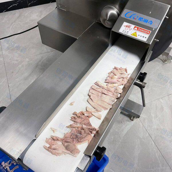 东莞猪肚切条机 横切猪肚子开条机素鲍鱼海螺肉切片机 厂家直销
