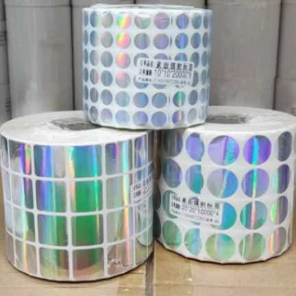 不干胶标签PET 拉丝银规格从20*10*10000到100*100*250