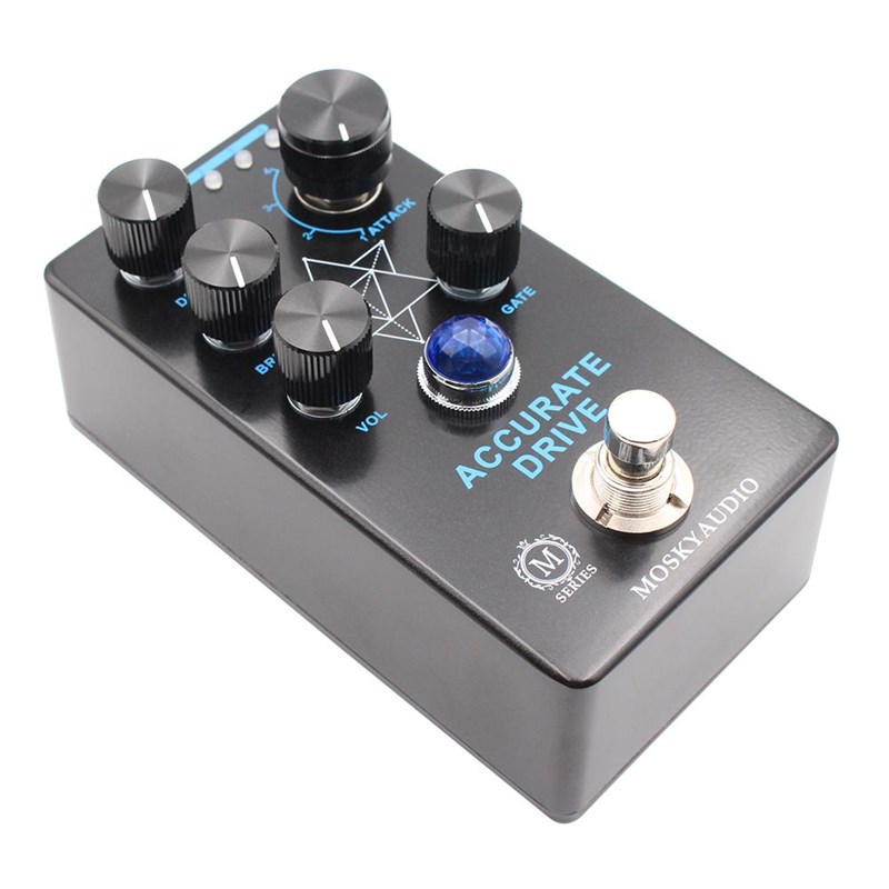 Mosky 电吉h他贝斯  过载单块效果器 带降噪功能 HORIZEN Drive