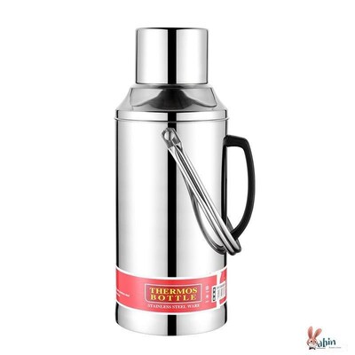 老式小热水瓶家用不锈钢开水瓶暖壶外壳保温N瓶宿舍玻璃内胆保温