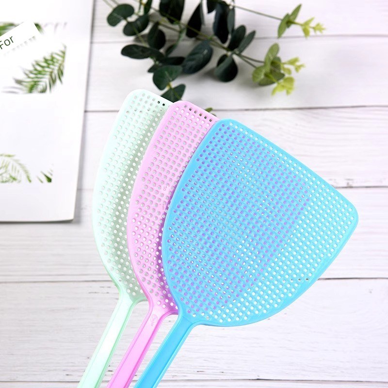 夏季特种苍拍加厚网目塑料苍拍夏季家用耐用的延长手柄灭蚊苍拍