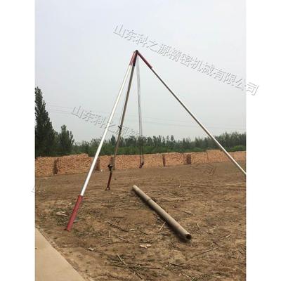 铝合金管式三角拔杆 山地电力施工立杆机 电线杆起立人字立杆器