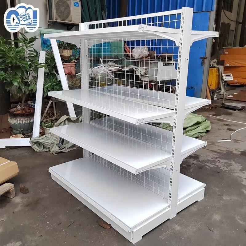 苏州网格槽板便利店文具店零食点挂钩洞洞板超市货架 超市展示架